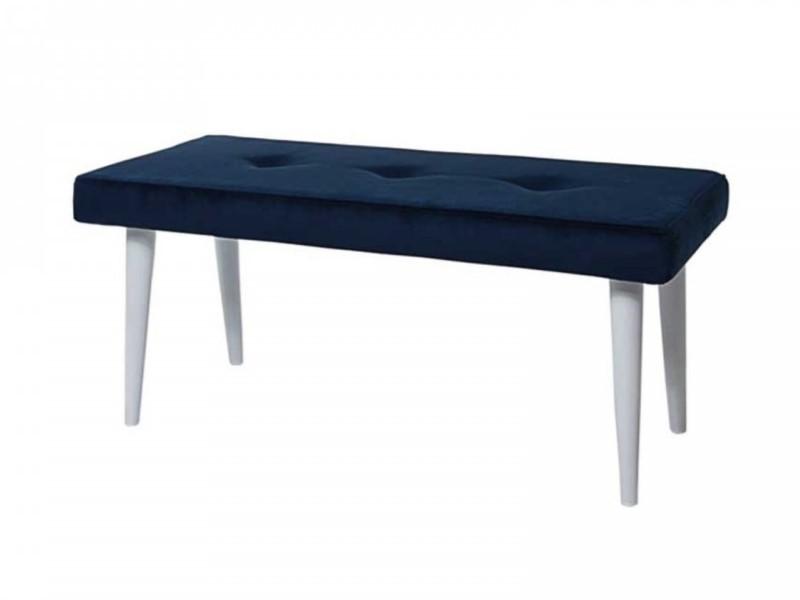 Upholstered bench, bed bench, seating bench, stool, hallway bench, fabric cover, wood.