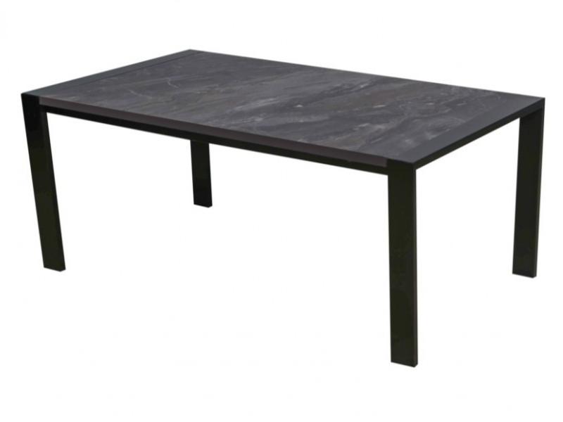 Coffee table side table living room table marble look industrial design
