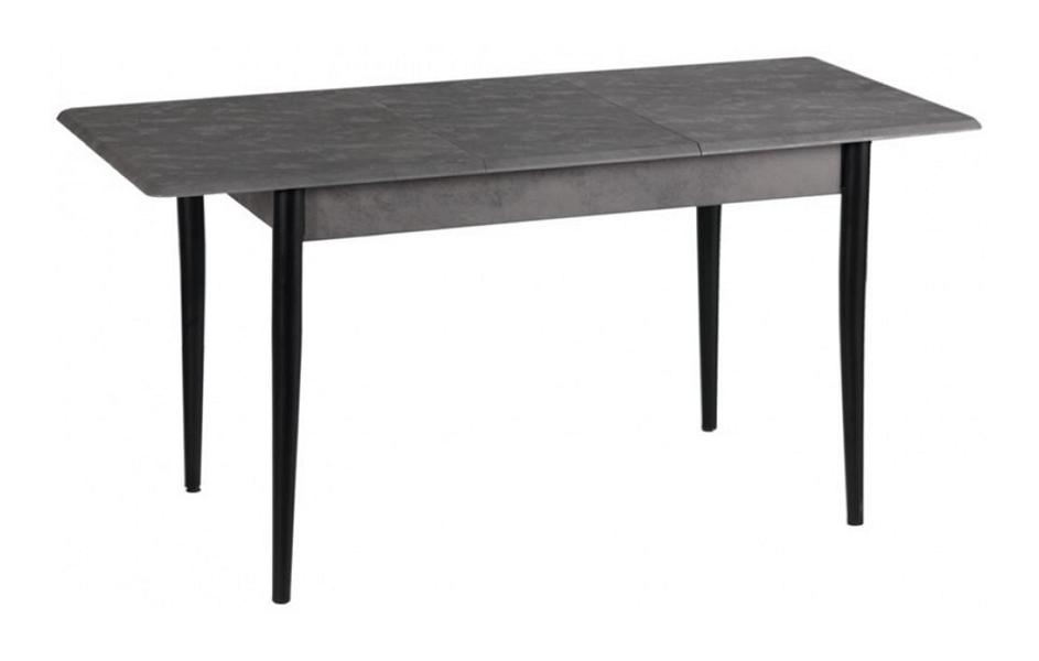 Extendable dining table kitchen table graphite