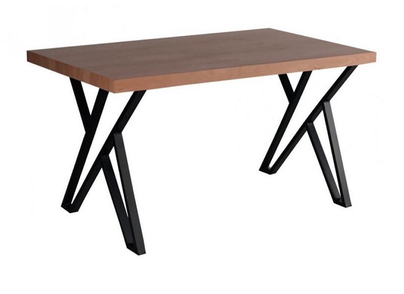 Dining table dining room table kitchen table loft style with metal legs industrial