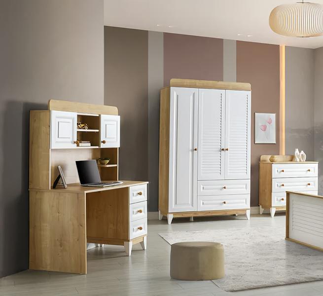 Children\'s room set wardrobe dresser desk functional furniture