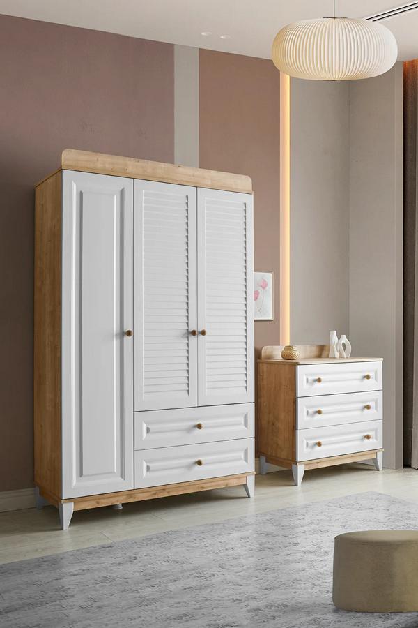 Set wardrobe dresser practical and stylish furniture for children\'s room