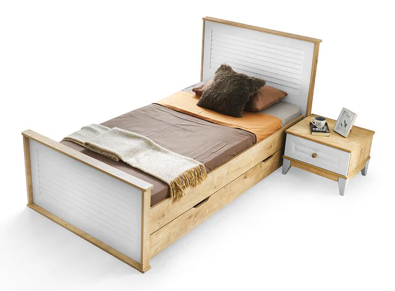 Bed + Nightstand - Children\'s Room Bedroom Furniture Beds 2-piece Set