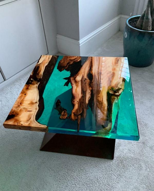 High-quality coffee table luxury design wood brown furniture living room coffee tables