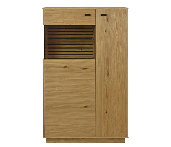 Chest of drawers high cabinet storage cabinet glass display