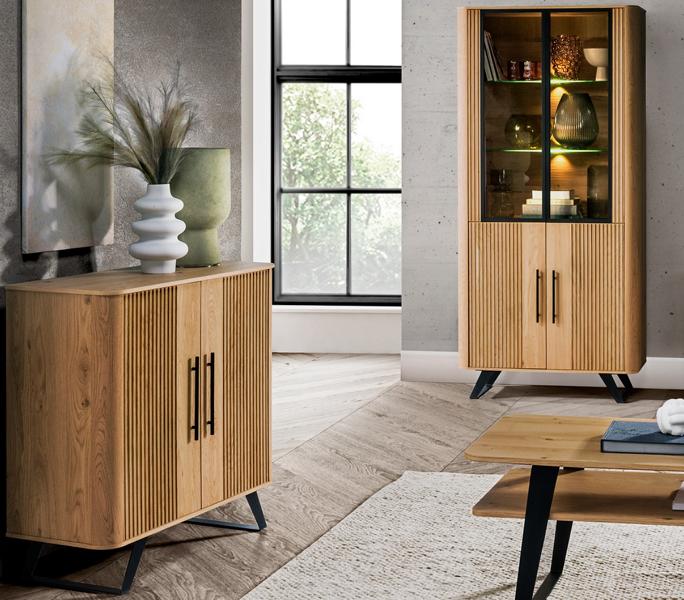 Living Room Set Wooden Furniture Modern Showcase Luxurious Sideboard Cabinet