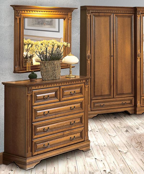 Chest of drawers with mirror Classic wall mirror drawer cabinet dresser cabinet
