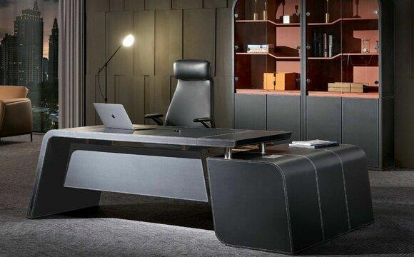 Corner Desk Work Writing Office Table Luxury Class Designer Furniture Tables On Stock
