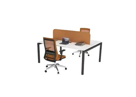 White work desk office furniture office tables modern writing workstations
