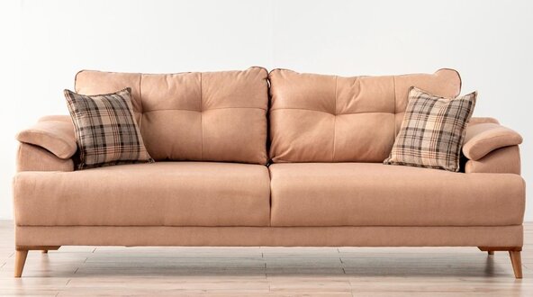 Comfortable 3-seater with stylish design for any living room.