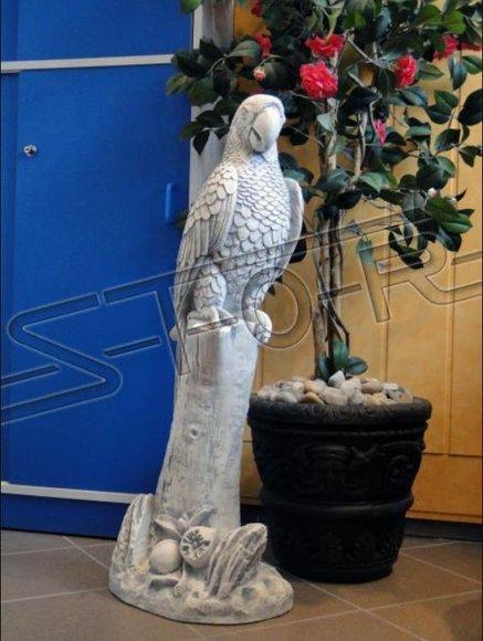Garden decoration parrot terrace stone figures figure decorative statue sculpture new