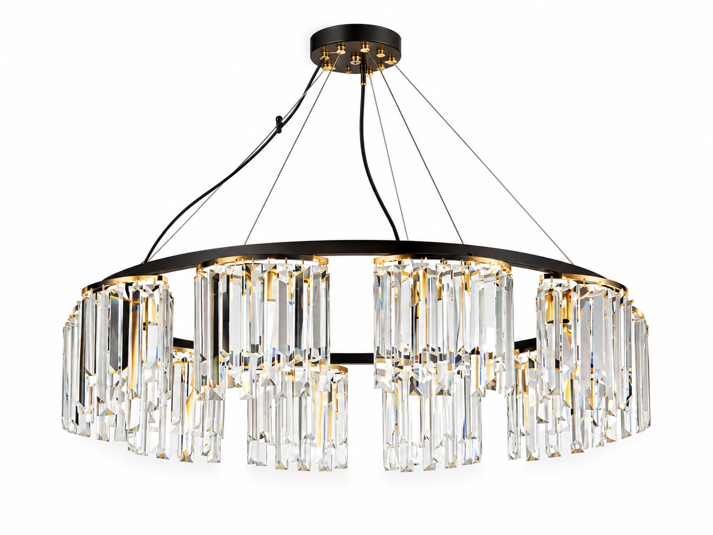 Crystal Chandelier for Living Room Luxury Ceiling Light Immediate SOFORT