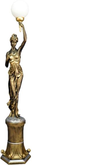 Designer XXL Big Statue Lamp Floor Lamp Floor Lamp Lights 227cm