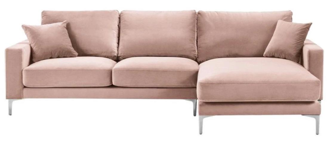 Pink Corner Sofa Fabric Living Room Design Couches Upholstery Sofa Sofas Corner Set New