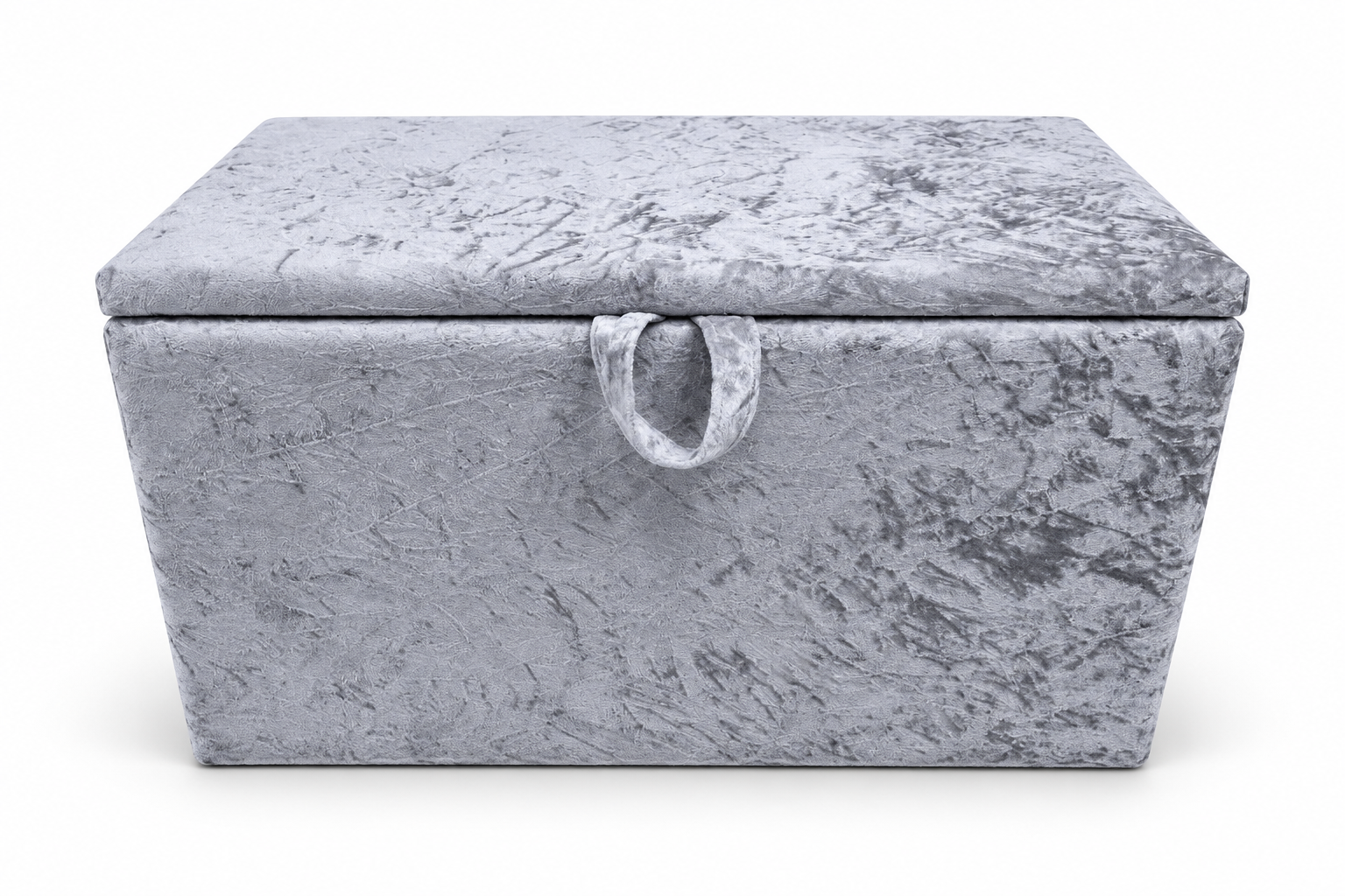 Storage Box Modern Storage Box Gray – Stylish Velvet Storage Ready SOFORT