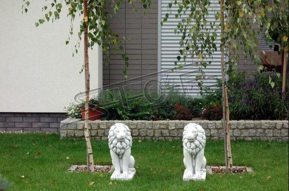Lion garden figure terraces garden sculpture figures sculptures statues S103047