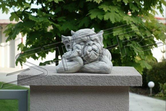 Troll 19cm sculpture design figure statue garden figures statues sculptures 025