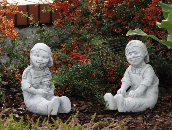 Girl 34cm Figure Statue Figures Sculpture Statues Garden Decoration S101078