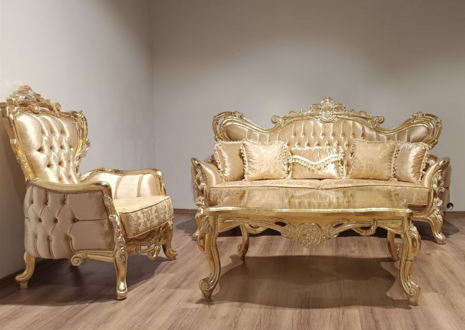 Classic Luxury 3+1 Sofa Set for Stylish Living Rooms ON STOCK