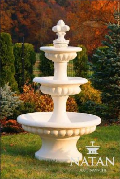 Fountain garden pond fountain 205cm stone fountain garden fountain Fontaine New