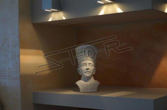Tutankhamun Bust Head Statue Figure Sculpture Figures Statues Sculptures S102004