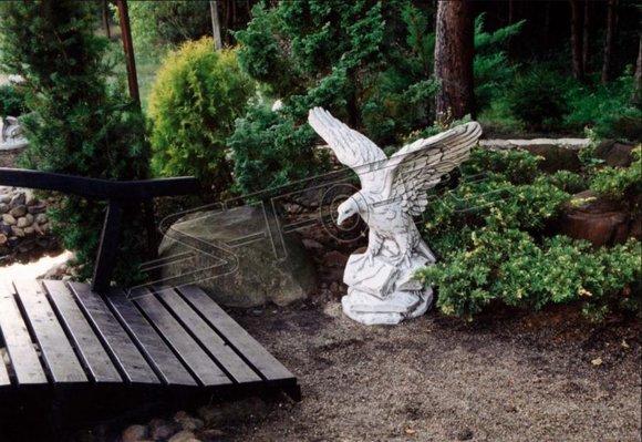 Eagle XXL Bird of Prey Statue Figure Sculpture Sculptures Statues Figures Terrace
