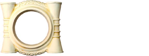 Column foot border stand foot round new support for column circular shape 9031