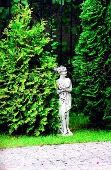 Garden decoration woman 60cm terrace stone figures figure decorative statue sculpture