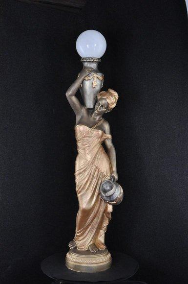 Stehleuchte Lampe Leuchte Statue Figur Skulpturen Skulptur Statuen On Stock