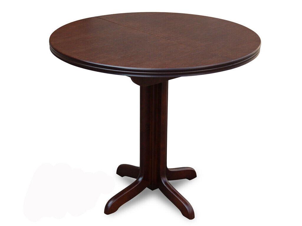 Table dining table wooden table XXL conference table radius 90 + 35 CM