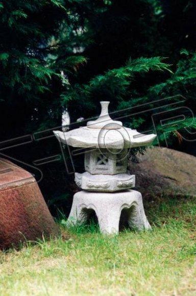 Flowers Decoration Japanese Garden House Statue Figurine Decoration Patio Figures 607