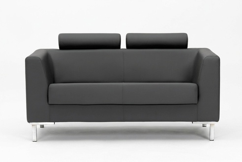 2-seater sofa couch upholstered seat leather designer textile 2-seater couches upholstery