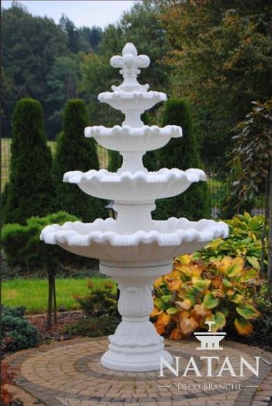 Fountain garden pond fountain 224cm stone fountain garden fountain Fontaine New