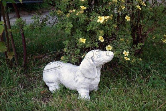 Garden decoration dachshund patio figures figure decoration statue sculpture S103082