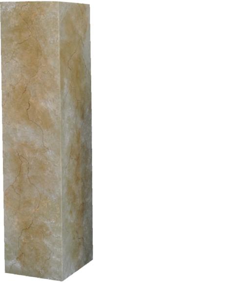 Decorative acrylic/stucco floor/flower stand in antique column style 120cm height, model - 1109