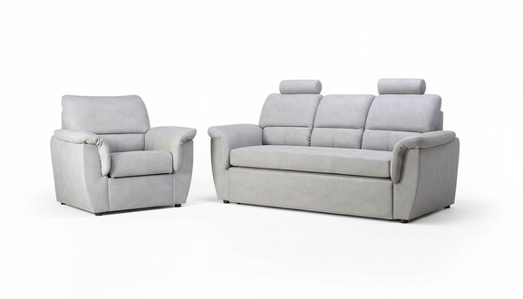 3 Seat Sofa Couch Upholstery Set Bed Function Sofa Bed Couch New