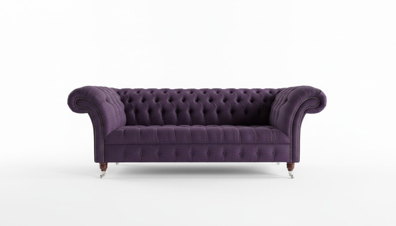 3 Seater Chesterfield Upholstery Sofas Design Luxury Couch Sofa Leather Couches Purple