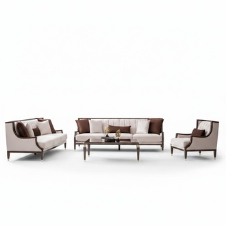 3-Seater & Coffee Table – Cozy Set for the Living Room