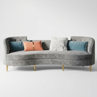 3 Seater Fabric Sofa Living Landscape Relax Seat Design Couch Lounge Sofas Textile