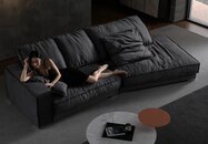 Design L Shape Modern Luxury Couches New Corner Sofa Couch Sofas Textile Bed Function