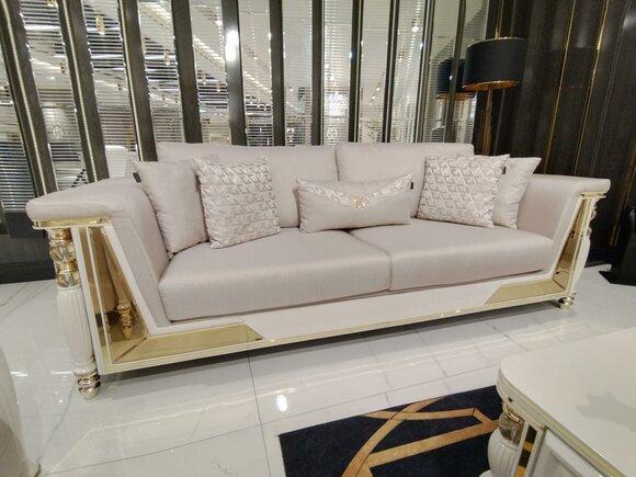 Sofa Three Seater Upholstery 3 Seater Sofas Design Luxury Furniture Textile Couches