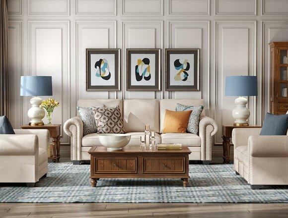 Sofa set 321 seater upholstered sofa sofa textile seat design couches