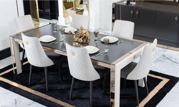 Table Solid Wood Furniture From Italy Dining Room Tables Furnishings Dining Table Luxury