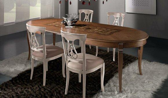 Furniture Tables Solid Wood Table Luxury Dining Table Italian Design Italy