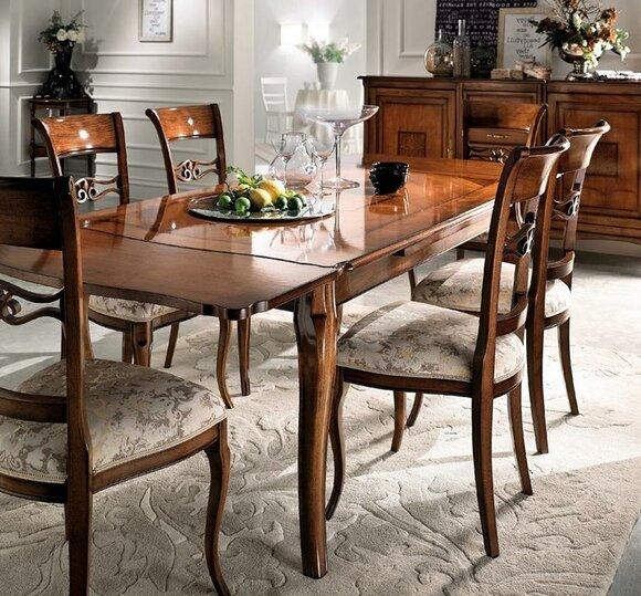 Modern Table Dining Room Sliding Table Design Natural Wood Table Real Wood
