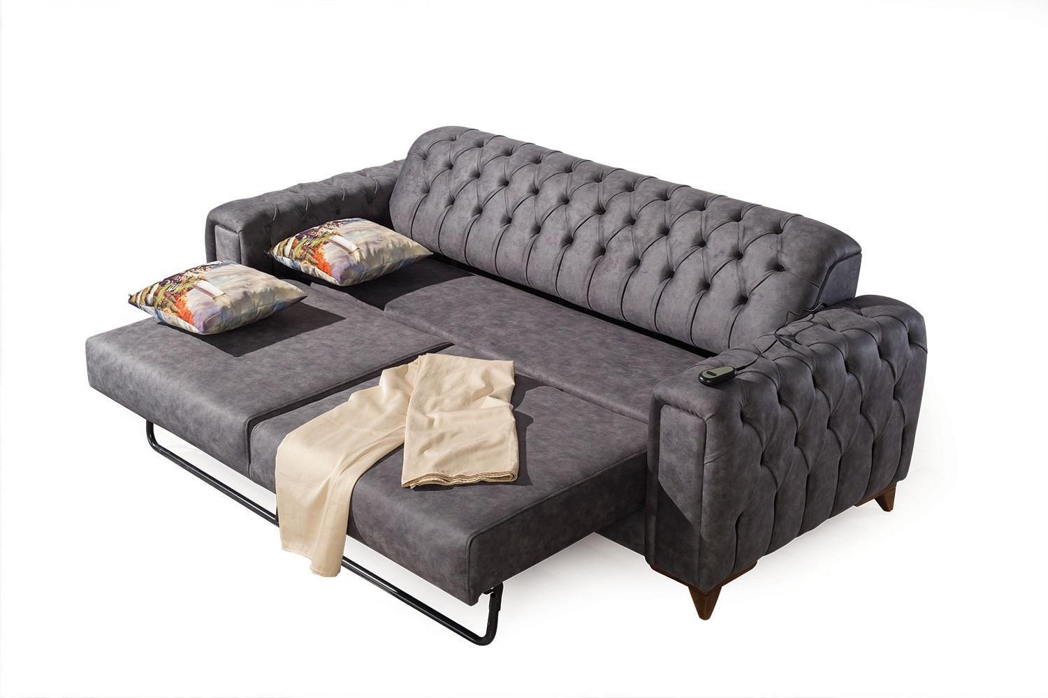 Three Seater Sofa 3 Seater Sofas Armchair Fabric Couch Furniture Textile Colour Grey
