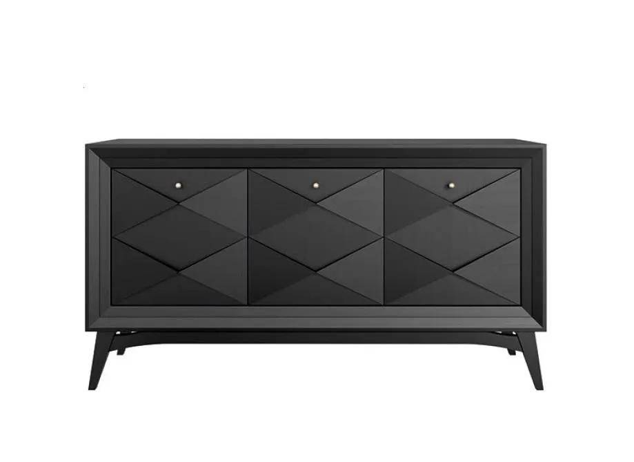 Luxury chest of drawers cabinet sideboard gray classicе chests of drawers