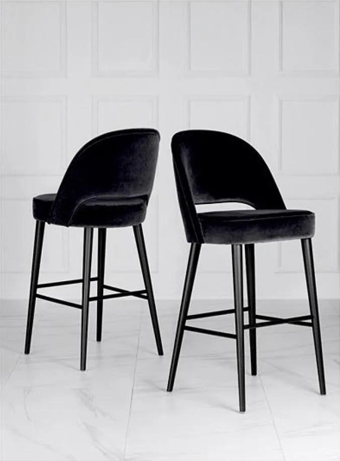 Bar stool Stool Bar stool Chair Modern Polyester Black Fabric Design