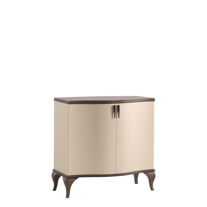 Living room set wall unit 2-piece set chest of drawers sideboard glass cabinet
