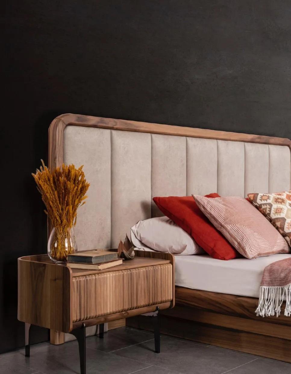 Luxury wooden bedside tables Storage tables Bedroom furniture